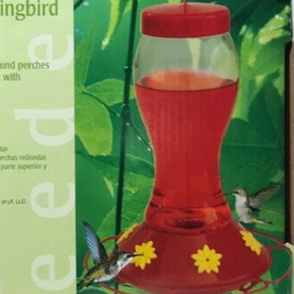 Garden Treasures 26 oz 6 Feeding Ports Glass Hummingbird Feeder - Picture 10 of 12